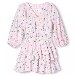 Love shack fancy Esme wrap dress size small target collaboration